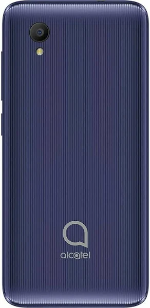 Alcatel one smartphone blue casing.