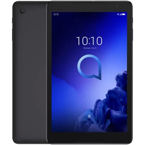 Alcatel 3t 10" tablet front and back view
