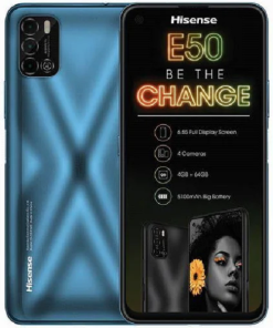 Front and back of the Hisense Infinity E50