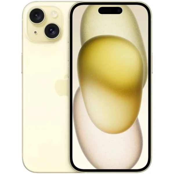 iphone 15 in yellow
