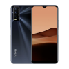 Vivo Y20 64GB dual sim front and back view in black