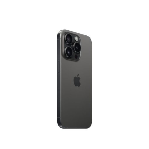 iPhone 15 Pro Black titanium side view