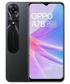 Oppo A78 smartphone Front and Back view including camera