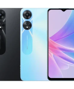 Oppo A78 Front view and Back view with colours including cameras