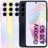 Samsung A35 5G front cover and partial back cover in different colours with cameras